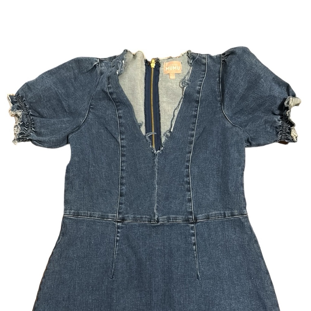 SHOW ME YOUR MUMU Zoey denim dress maritime blue - Picture 5 of 9